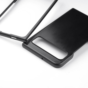 สำหรับ <span class=keywords><strong>Google</strong></span> 10Pro Pixel XL XL เคส PC แข็งแบบพับได้สำหรับ Pixel Fold 9 Pro XL ฝาหลังโทรศัพท์พับสีดำเป็นร่อง - Product Image 5
