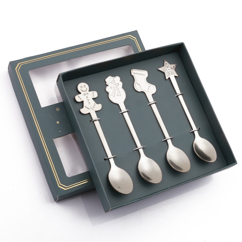 Natural color green box four-piece set