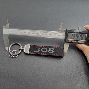 <span class=keywords><strong>Porte</strong></span>-clés en cuir suédé avec logo de voiture pour BMW M Sport Audi S Line Mercedes AMG VW <span class=keywords><strong>GTI</strong></span> Toyota Nissan Peugeot Hyundai Honda Accessoires - Product Image 6