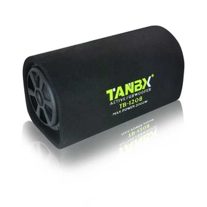 Caisson de basses de voiture de 8 pouces, haut-parleur de basses actif <span class=keywords><strong>Caraudio</strong></span> TB-1208S - Product Image 1