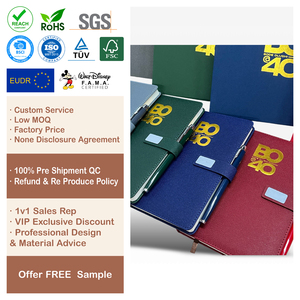 Agende in Pelle Texturizzata B5 con Rilegatura a Spirale e Layout Settimanale per Uomini, Pianificazione Aziendale Conforme REACH - Product Image 1