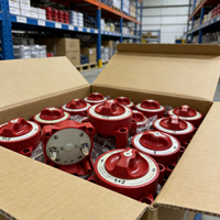 9003E Master Battery Selector Switch Sirkuit Tunggal ON-OFF 12-48V DC 350A Kontinu/1200A Cranking untuk Kelautan