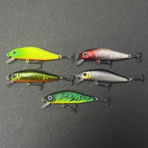 Hardbait 55mm 2-11/64 "4.7g 11/64 oz. Lặn 0.8-1m nổi Minnow wobblers Bass walleye <span class=keywords><strong>crappie</strong></span> Mồi câu cá nước ngọt mồi - Product Image 3