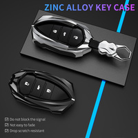 Housse de clé de voiture en cuir et métal Logo pour Chery Tiggo 7 pro 8 PLUS Exeed Tiggo 2 3x Arrizo 5 Pro Gx 5x EQ7 Tiggo 4 Accessoires