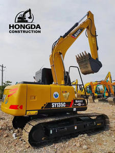 Excavadora usada de 13,5 toneladas Sany SY135C Excavadora de pista media Sany 135C Excavadora hidráulica Sany Crawler en stock - Product Image 3