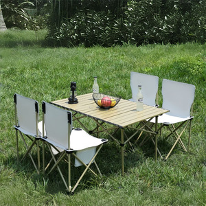 Chaise pliante portable légère au design moderne pour le <span class=keywords><strong>camping</strong></span>, <span class=keywords><strong>la</strong></span> plage et les voyages en plein air, avec des poches latérales, meubles - Product Image 1