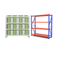Gui Chang Étagère de rangement robuste pour la maison, étagère industrielle en acier, capacité de 100 kg à 500 kg par niveau