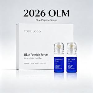 Sérum Peptidique Bleu Micro-Infusion Soin du Visage Hydratation Réparation de la Barrière Cutanée Peau Lisse OEM - Product Image 1