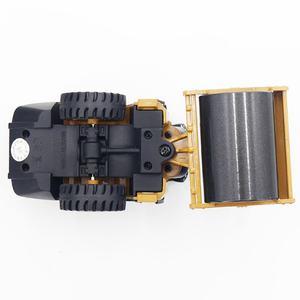 SJY-1715 1:50 Rodillo Compactador de Carreteras de Metal Fundido a Presión, Modelo de Construcción de Aleación de Acero 1/50, Camión Rodillo, Coche Fundido a Presión, Furgoneta - Product Image 4