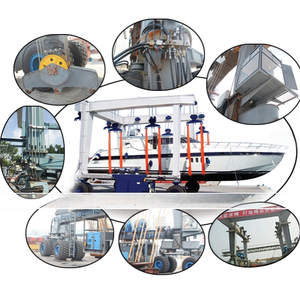 เครนยกของไฮดรอลิกแบบยูนิเวอร์แซลสำหรับเรือยอชท์ รับน้ำหนักได้ 40 ตัน พร้อมเครื่องยนต์และส่วนประกอบหลักของมอเตอร์ ผลิตในประเทศจีน - Product Image 2