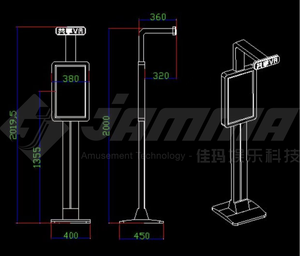 أجهزة ألعاب فديو الواقع الافتراضي التفاعلية VR أجهزة ألعاب فيديو الواقع الافتراضي لملعب داخلي - Product Image 3