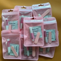 Kit d'outils de manucure portable cinq pièces, modèle artisanal 002 pour usage courant, colle gelée, vente en gros