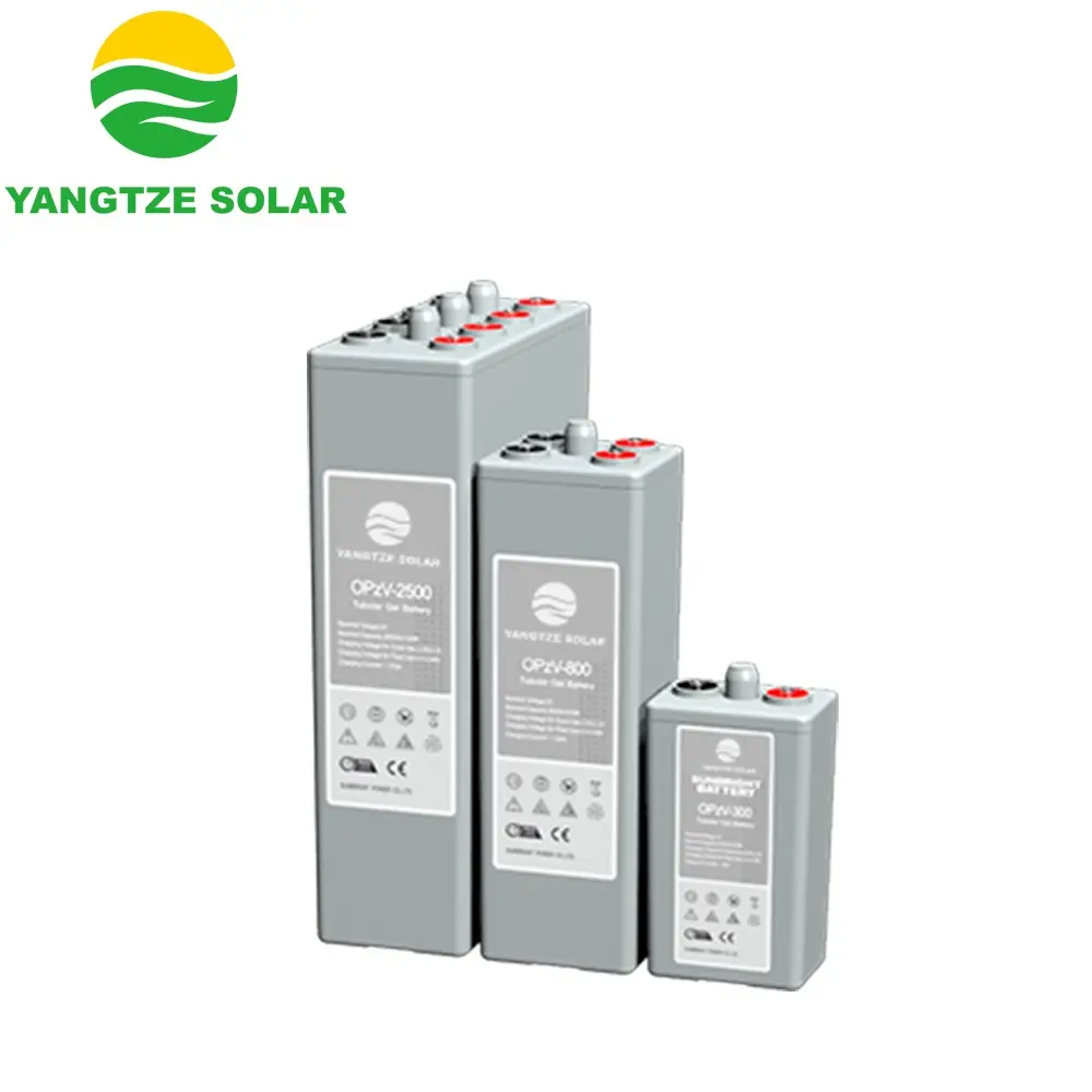 Yangtze frete grátis 24*2v 48v 2500ah opzv bateria 3000ah preço