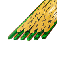 Matrice de pliage en résine marron Daikyn avec colle Tesa, canaux de 1,4 mm x 5,0 mm – Ultra-résistance à l'usure et à la pression, haute résistance à la fatigue