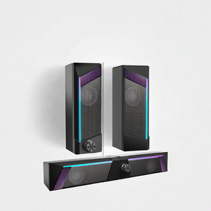 New Style Portable USB 2.0 RGB Desktop <strong>Subwoofer</strong> for PC &amp; Laptop Audio <strong>Computer</strong> Gaming <strong>Speakers</strong> Plastic Cabinet - Product Image 4