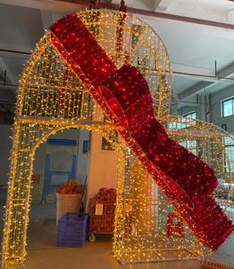 Snowman 2D <span class=keywords><strong>LED</strong></span> Motif giáng sinh ánh sáng ngoài trời 3D Motif ánh sáng - Product Image 6