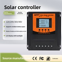 Contrôleur solaire MPPT 12V/24V/36V/48V Adaptatif 60A-100A, contrôleur photovoltaïque, modèle Kan, fabricant chinois