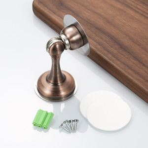 Butée de porte murale en acier inoxydable haute résistance à double usage pour armoires et meubles de cuisine et de salon - Product Image 6