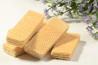 13g Crème Saveur Wafer Biscuits Croustillant Doux Carré Crackers Sac Pas Cher Saveur De Lait Sandwich Biscuits Biscuits Recette