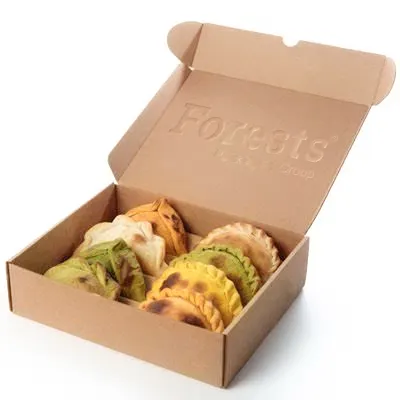 2021 नई आगमन कस्टम मुद्रित खाद्य empanadas पैकेजिंग शिपिंग बक्से मुद्रण