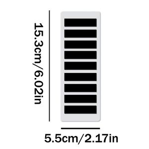 1200 Etiquetas Adhesivas de PET de Colores Transparentes, Pestañas de Índice, Notas Adhesivas para Uso Escolar y de Oficina, Suministros de Papelería - Product Image 2