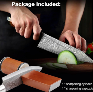 Afilador de Cuchillos Rolling Stone, Piedra de Afilar de Cerámica, Juego de Piedras de Afilar, Accesorios de Cocina - Product Image 6