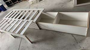 نظام أرفف خشبية خفيف الوزن 16 مم لسرير عربة التخييم مع خزانة - Product Image 4