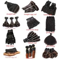 Sampel Gratis Rambut Remy India Bundel Kelas 15A Virgin Alami Tanpa Proses Model Body Wave Grosir