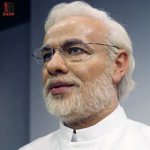 Lebensgroße, Hochrealistische Indische Berühmte Politiker Silikon-Wachsfigur für Sammler - Product Image 5