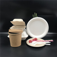 Vente en gros de produits écologiques de canne à sucre 6 pouces biodégradable jetable assiette à dessert en bagasse vaisselle en papier pour fête