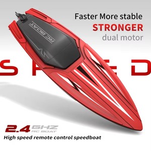 Rc Speed Boat Chachi Toys Caja de ventana de plástico eléctrica Juguetes divertidos al aire libre Control remoto inalámbrico Pequeño barco de pesca de plástico CN;GUA - Product Image 6