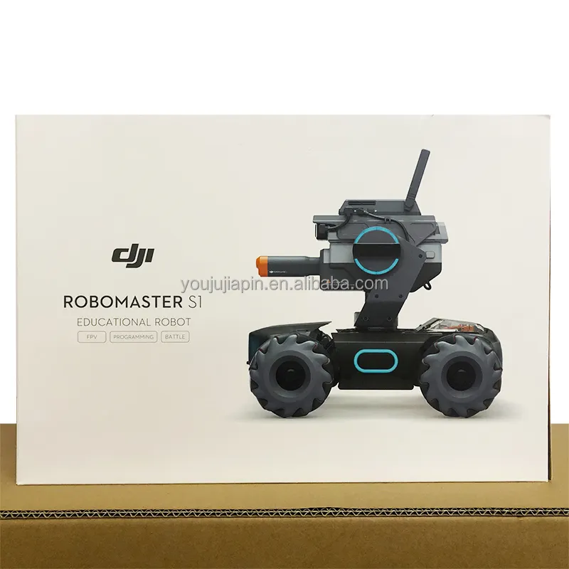 DJI Robomaster S1 FPV Camera Car Radio Control Vehicle RC Car Educational Robot AI Module Support Scratch 3.0 Python Programme