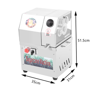 Mini Automatic Sugarcane <b>Juice</b> Extractor <b>Machine</b> with Engine Stainless Steel 450W 04 Rolls Easy to Operate - Product Image 1