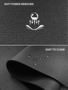 Tapete de Yoga Ecológico Antideslizante con Superficie de PVC, Impresión Personalizada, Diseño de Logotipo Personalizable - Product Image 2