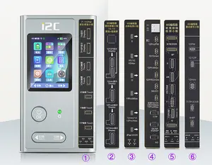 Programmeur intelligent i2C i6S pour iPhone 6-14 ProMax écran de batterie d'identification de visage couleur d'origine fonction de tonalité vraie réparation de matrice de points