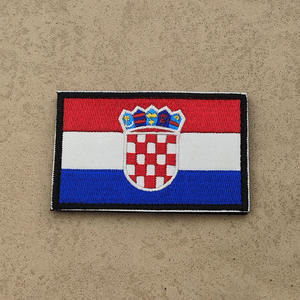 Toppe con <span class=keywords><strong>Bandiera</strong></span> Europea Ricamate su Entrambi i Lati, Rettangolari, per Borse Sportive da Esterno - Product Image 2