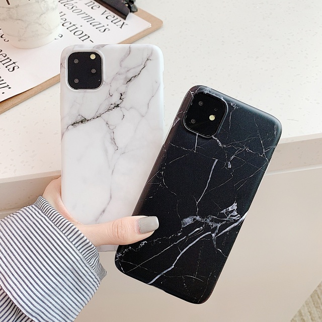 Compatible for Iphone12 Mini Pro Max Wholesale Price Logo Customized Frosted With Marble Pattern TPU Protective Cover Phone Case