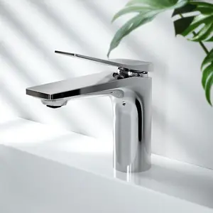 JOMOO Deutscher Reddot Award Silikon Messing Einhand Waschbecken Wasserhahn Kaltes heißes Wasser Wasch schüssel Becken Chrom Wasserhahn Wasserhähne