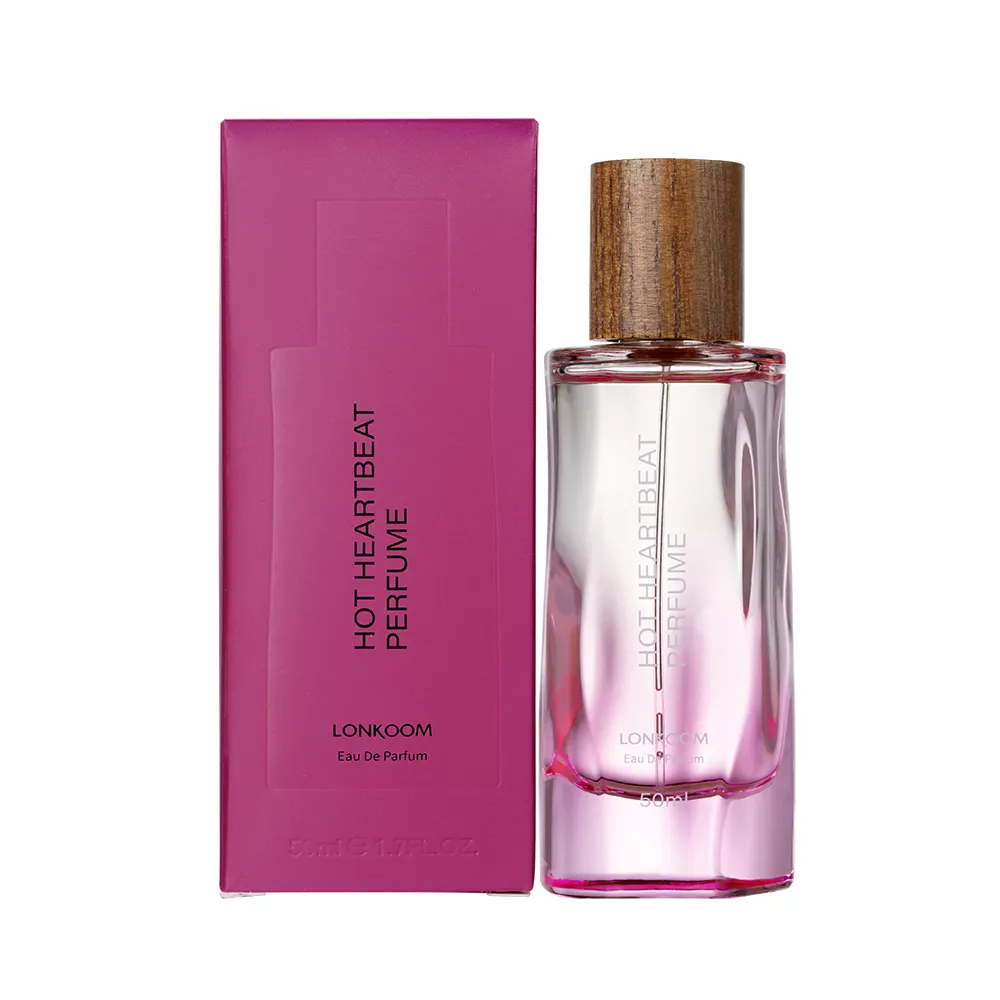 Lonkoom perfume das mulheres marca original 50ml gradiente vidro garrafa corpo aceitar personalizar private label