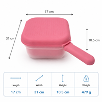 Trancheuse manuelle carrée pour légumes, 3 lames interchangeables, PP, ABS, acier inoxydable, manivelle manuelle, coupe-légumes de cuisine