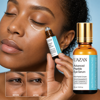 Sérum Contour des Yeux Multi-Peptides 316 avec Rouleau Rafraîchissant – Raffermissant, Liftant, Anti-Rides, Anti-Cernes, Éclat – 15ml – OEM ODM Marque Privée