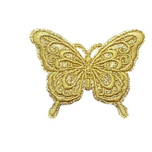 Toppe a Farfalla Piccole in 18 Colori da Applicare con Ferro da Stiro, Ricamo, Applicazione Brillante per Jeans, Borse, Cappelli - Product Image 4