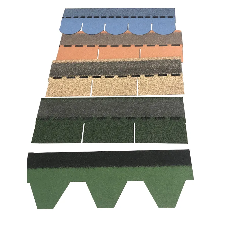 सस्ते गेटे डामर दाद नए निर्माण सामग्री रंग कोलतार छत टाइल्स