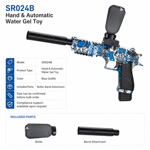 M1911 Pistolet à gel compact automatique, mini jouet d'extérieur, commande d'échantillon pour les acheteurs en gros aux États-Unis et en Europe - Product Image 3