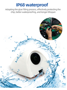 Cámara <span class=keywords><strong>de</strong></span> Punto Ciego para Auto AHD 1080P, Vista Lateral Izquierda/Derecha, IP68 Impermeable, Universal, 4 Pines DIN, Fácil Instalación, DC12V - Product Image 3