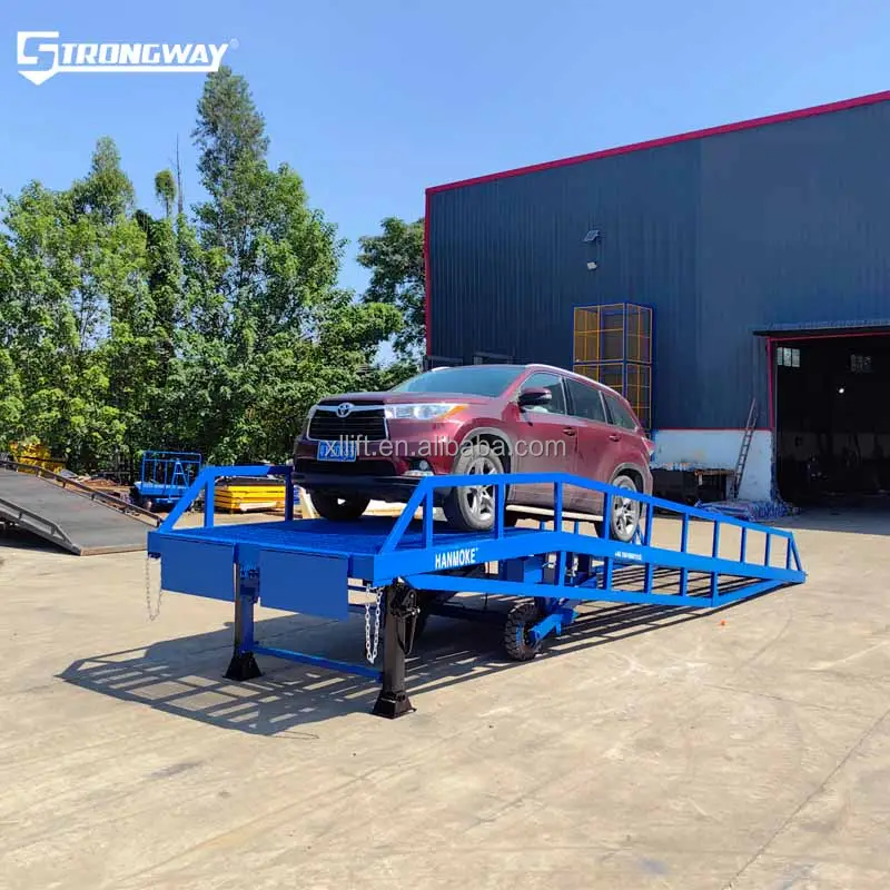 Cheapest Price Portable Mobile Dock Ramp Hydraulic Dock Ramp Container Loading Ramps Mobile Dock For Loading