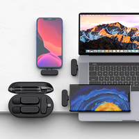 Micrófono Lavalier inalámbrico K61 con ESTUCHE DE CARGA Nueva gran oferta Adecuado para transmisión en vivo Programa de grabación de video Entrevista