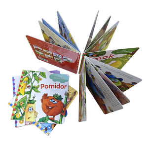Livre cartonné pour enfants personnalisé avec impression offset et gaufrage, livre cartonné pour bébés pour <span class=keywords><strong>l</strong></span>'apprentissage de <span class=keywords><strong>l</strong></span>'<span class=keywords><strong>anglais</strong></span> - Product Image 2