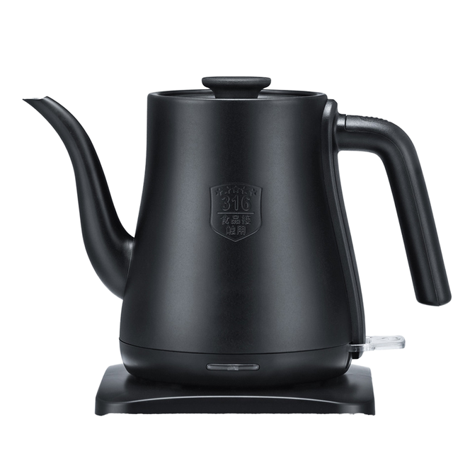Portable 1.0L Cordless Electric Kettle 316 Stainless Steel Battery Automatic Shut-Off Household Car Hotel Use Colorful Design