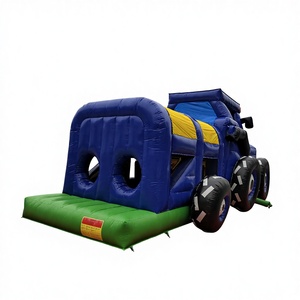 Nuevo Diseño de Castillo Inflable con Tobogán y Obstáculos para Fiestas y Eventos en <span class=keywords><strong>Alquiler</strong></span> - Product Image 6